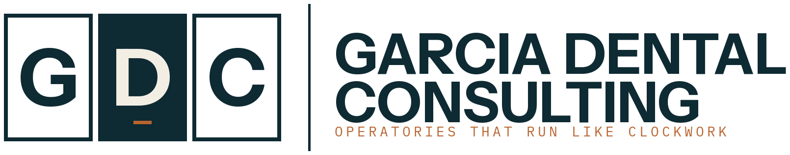 Garcia Dental Consulting — Operatories that run like clockwork